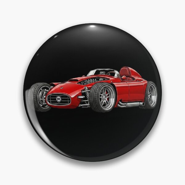 Item preview, 1955 Lancia D50 Vintage F1 Grand Prix Racing Car Illustration designed and sold by Motorline44.