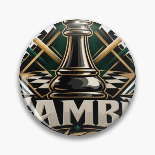 Item preview, Gambit Energy Bold Queen Chess Strategy designed and sold by KnightVibe.