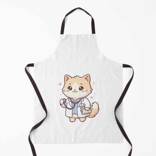 Item preview, Cute Doctor Cat With Stethoscope designed and sold by HoopeStylee.