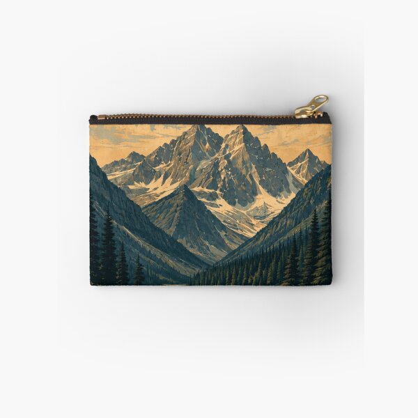 Aperçu de l'œuvre Rocky Mountain National Park Vintage Poster – Colorado Mountain Lake Wall Art créée et vendue par Watchyyy.