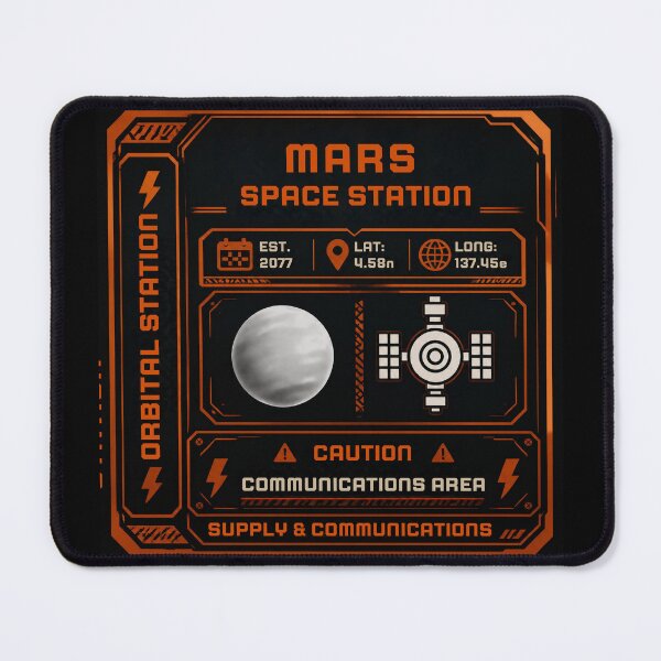 Item preview, Mars Space Station Sci-Fi Tech Design designed and sold by Astro Technical.