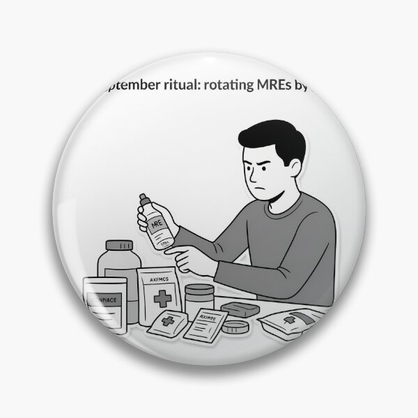 Item preview, Determined Prepper Checking Supplies designed and sold by NiftyWrx.