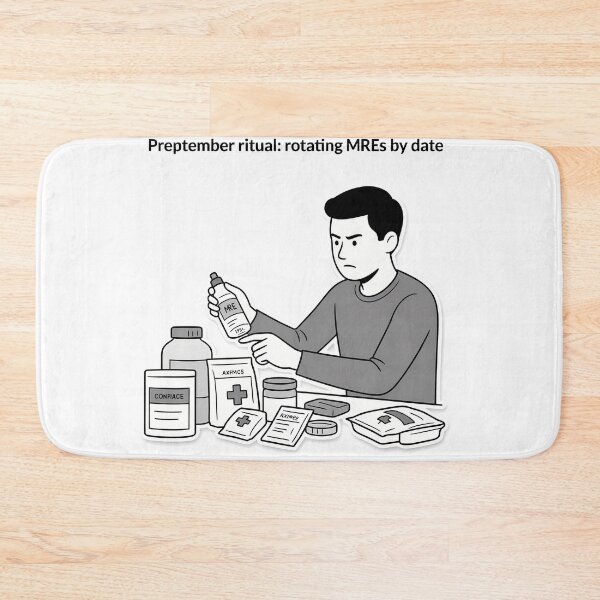 Item preview, Determined Prepper Checking Supplies designed and sold by NiftyWrx.