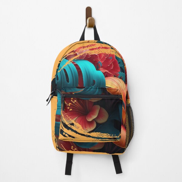 Item preview, Sunset Orange Hibiscus Flower designed and sold by SaltCraft.