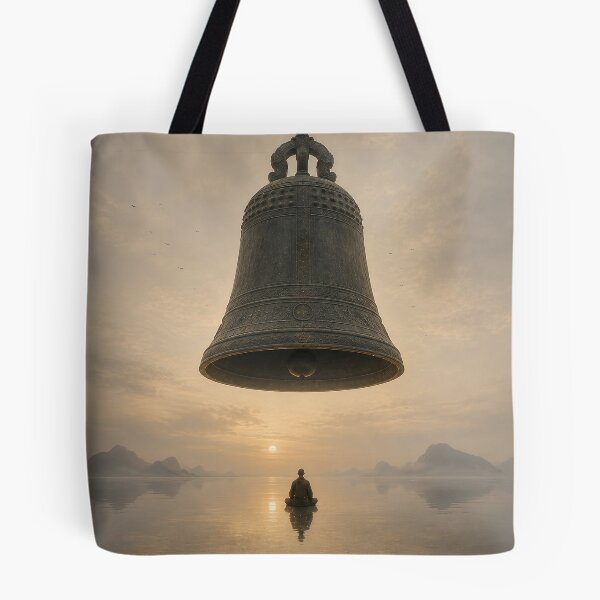 Artikelvorschau, Die ungeläutete Glocke – Spirituelle Meditation & surreale Zen-Kunst entworfen und verkauft von SacredLensV.