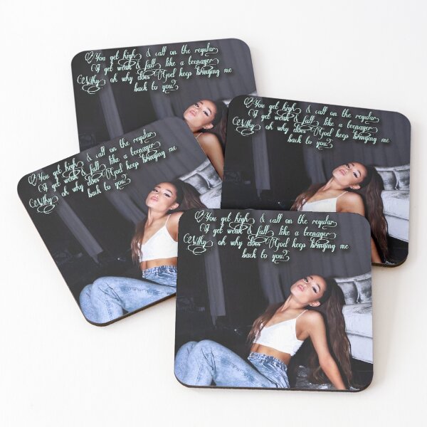 Item preview, Ariana Grande everytime lyrics collage designed and sold by novamorgenstern.
