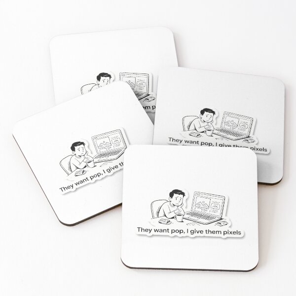 Item preview, Web Designer Defeated by Pop designed and sold by NiftyWrx.