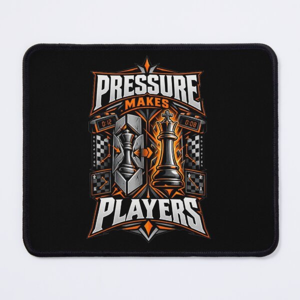 Item preview, Pressure Makes Players Chess Motivation designed and sold by KnightVibe.