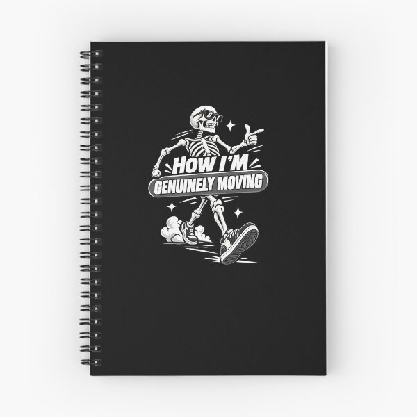 Item preview, Funny How Im Genuinely Moving Funny Skeleton Halloween Art designed and sold by elderberry.