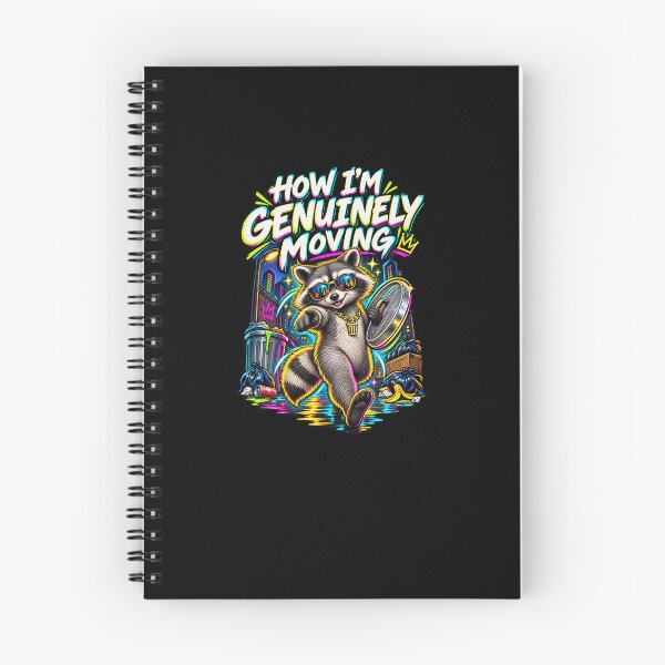 Item preview, Funny How Im Genuinely Moving Confident Raccoon Art designed and sold by elderberry.