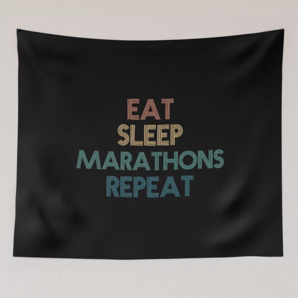Item preview, Eat Sleep Marathons Repeat - Gift For Marathons Fans designed and sold by kindxinn.