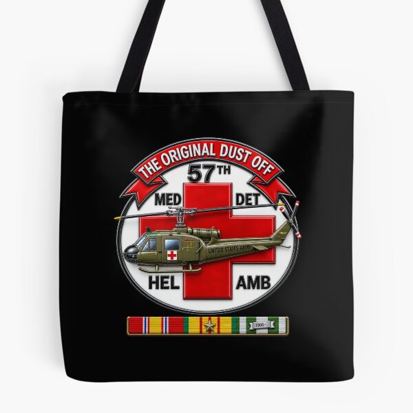 Item preview, Army - 57th Medical Co - Original Dustoff - Vietnam w VN SVC- 3D - Enhanced designed and sold by Military Insignia Products.