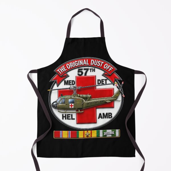 Item preview, Army - 57th Medical Co - Original Dustoff - Vietnam w VN SVC- 3D - Enhanced designed and sold by Military Insignia Products.