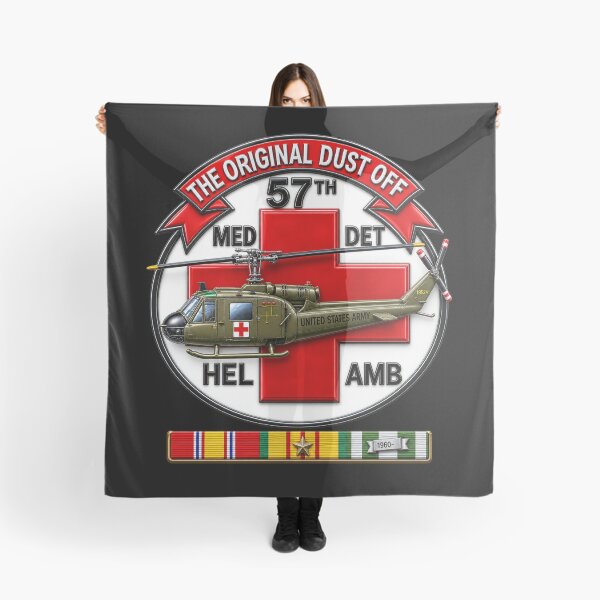 Item preview, Army - 57th Medical Co - Original Dustoff - Vietnam w VN SVC- 3D - Enhanced designed and sold by Military Insignia Products.