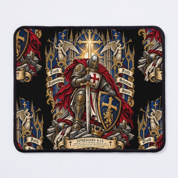 Item preview, Armor of God Gothic Catholic designed and sold by PrayerWarriorUSA.
