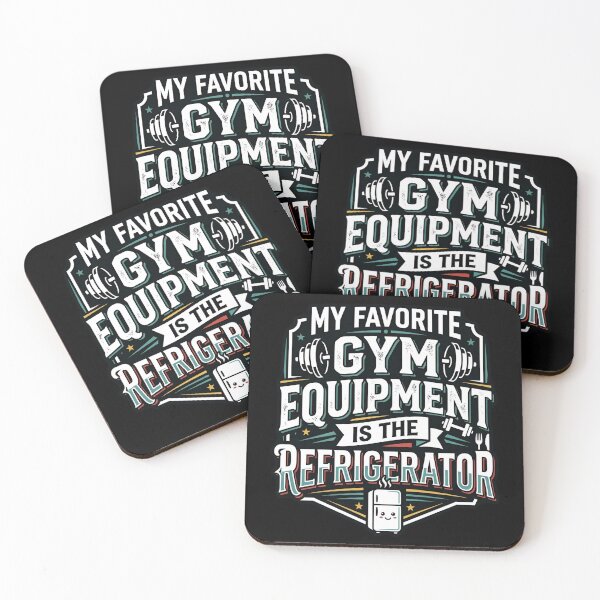 Item preview, My Favorite Gym Equipment Is The Refrigerator Fitness Humor designed and sold by DuckOddity.