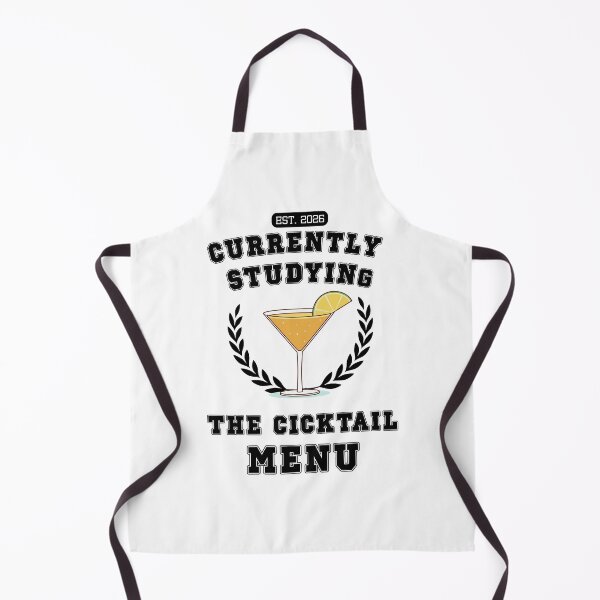 Item preview, Currently Studying the Cocktail Menu | Funny College Student Drinking Shirt designed and sold by luckyhue.