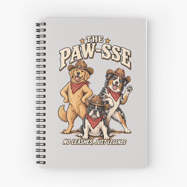 Item preview, The Paw-sse – Funny Cowboy Dogs designed and sold by NinaCreator.