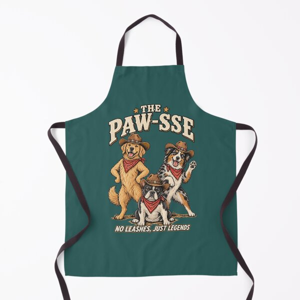 Item preview, The Paw-sse – Funny Cowboy Dogs designed and sold by NinaCreator.