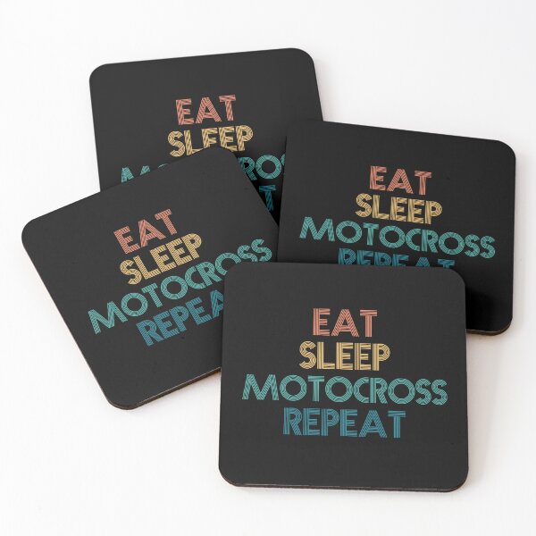 Artikelvorschau, Eat Sleep Motocross Repeat – Geschenk für Motocross-Fans entworfen und verkauft von kindxinn.