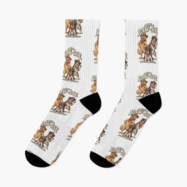 Item preview, The Paw-sse – Funny Cowboy Dogs designed and sold by NinaCreator.
