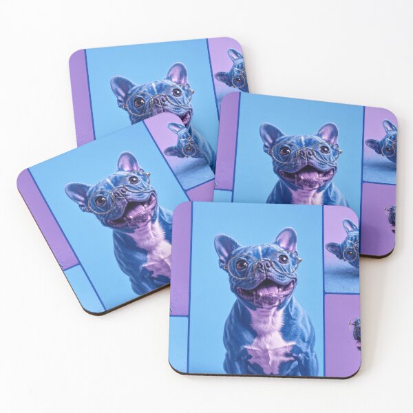 Item preview, Frenchie Motion – Dynamic Purple & Blue Pack designed and sold by Mario  Rojas.
