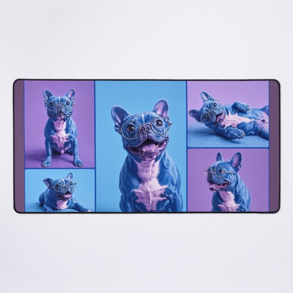 Item preview, Frenchie Motion – Dynamic Purple & Blue Pack designed and sold by Mario Rojas.