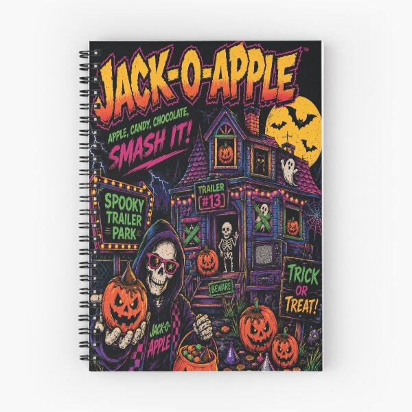 Item preview, Jack-o-Apple SMASH it trick or treat Spooky trailer park style designed and sold by Jackoapple.