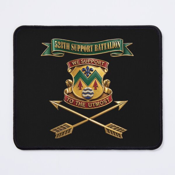 Item preview, 528th Support Bn - DUI - Ribbon - Branch - 3D - Enhanced designed and sold by Military Insignia Products.
