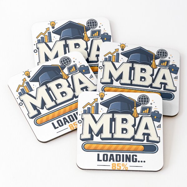 Item preview, MBA Loading Please Wait | Funny Business Student Graduation Gift designed and sold by 19Beauty.