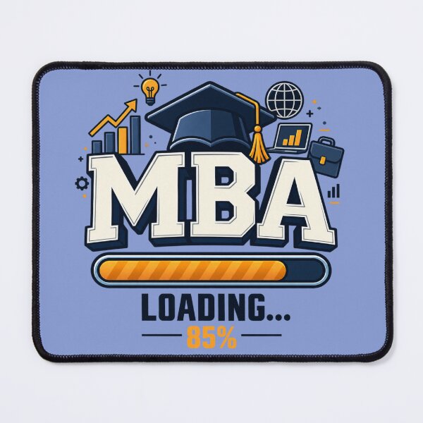 Item preview, MBA Loading Please Wait | Funny Business Student Graduation Gift designed and sold by 19Beauty.