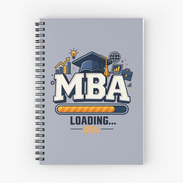 Item preview, MBA Loading Please Wait | Funny Business Student Graduation Gift designed and sold by 19Beauty.