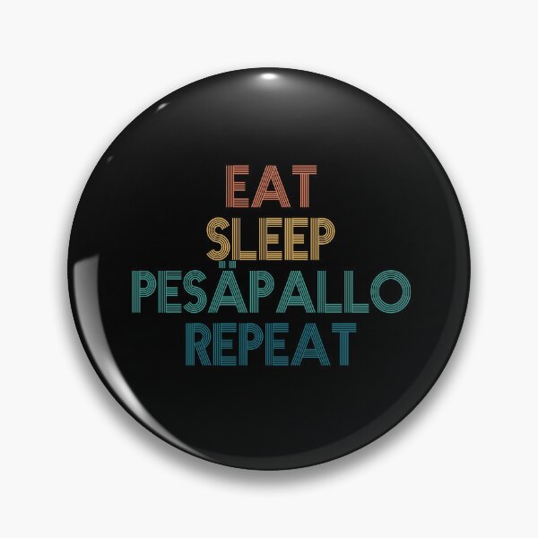 Item preview, Eat Sleep PesÃ¤pallo Repeat - Gift For PesÃ¤pallo Fans designed and sold by kindxinn.