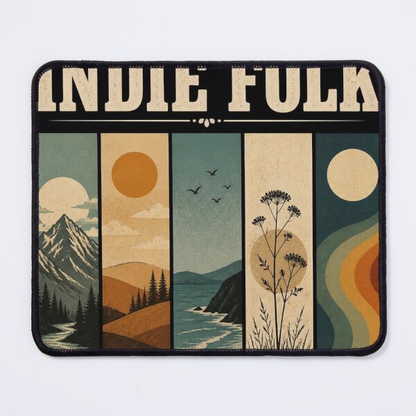 Item preview, Indie Folk Music - Retro Vertical Collage Aesthetic designed and sold by CUTE_CAT ⭐⭐⭐⭐⭐.