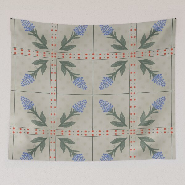 Item preview, Botanical Tile : print designed and sold by Dallas_Arnold_Design.