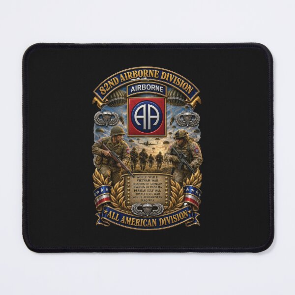 Item preview, Army  - 82nd Airborne Division - WWII to NOW - All American Division - 3D - Enhanced designed and sold by Military Insignia Products.