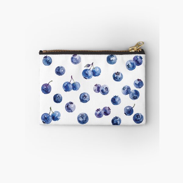 Item preview, Wild Maine Blueberries Watercolor Pattern designed and sold by katelizspra.