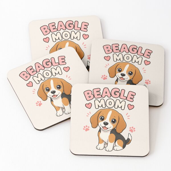 Item preview, Beagle Mom – Cute Kawaii Beagle Dog Lover Design designed and sold by FloreDreamStudio.