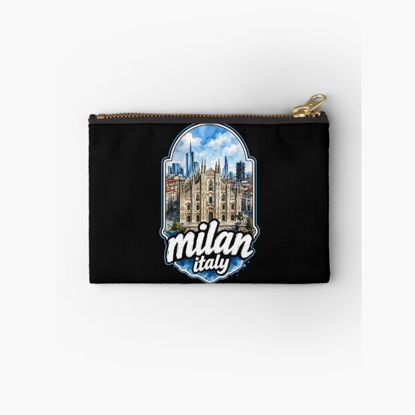 Item preview, Milan Italy Europe Watercolor Art Travel designed and sold by TomFrontierArt.