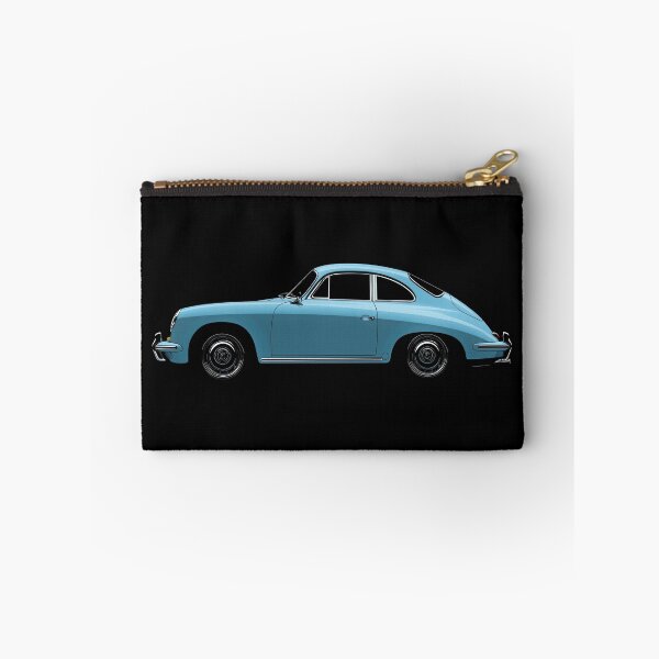 Item preview, Blue Porsche 356 side illustration designed and sold by blackdogshop.