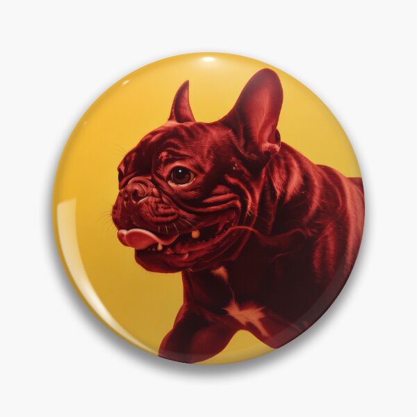 Item preview, Power Stance Red French Bulldog designed and sold by Mario  Rojas.
