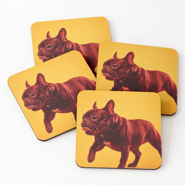 Item preview, Power Stance Red French Bulldog designed and sold by Mario  Rojas.