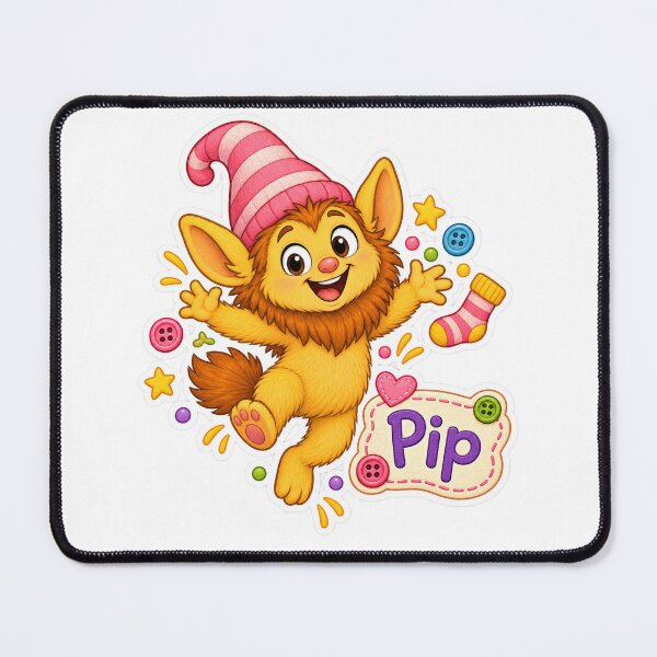 Item preview, Pip from Holly and the Sock Gremlins designed and sold by MerchByEricaLiv.