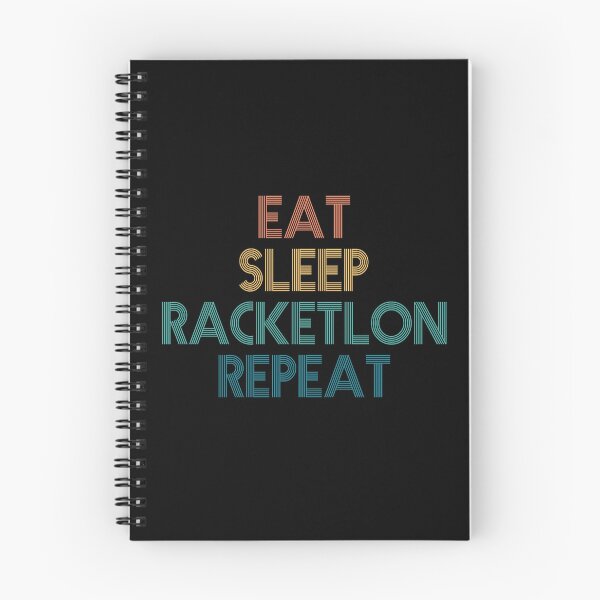 Item preview, Eat Sleep Racketlon Repeat - Gift For Racketlon Fans designed and sold by kindxinn.