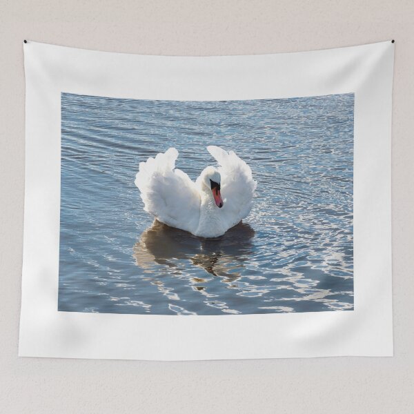 Item preview, Busking Mute Swan at Charmouth Dorset designed and sold by Dorset Girl.
