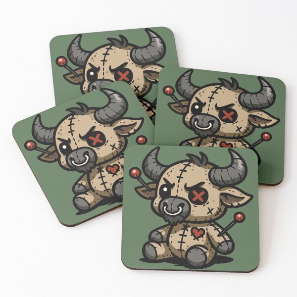 Item preview, Voodoo Doll Bull designed and sold by Ghost on Toast.