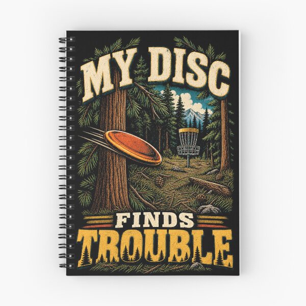 Artikelvorschau, Meine Scheibe gerät in Schwierigkeiten – Vintage Disc Golf entworfen und verkauft von Gustavo Navarro.
