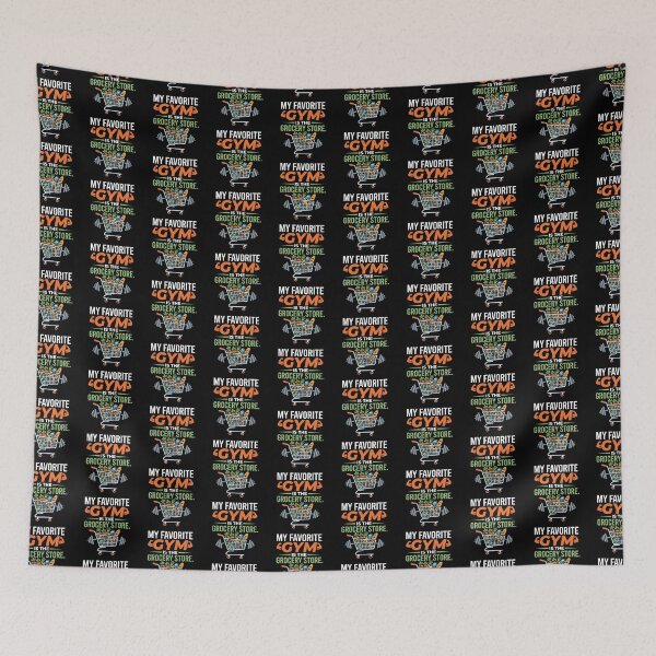 Item preview, My Favorite Gym Is The Grocery Store Grocery Humor designed and sold by DuckOddity.