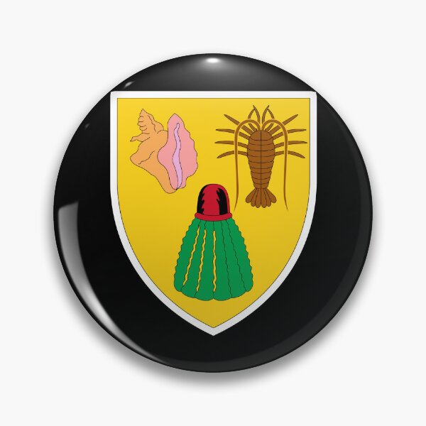 Item preview, Turks And Caicos Islands Coat of Arms designed and sold by shitpostee.