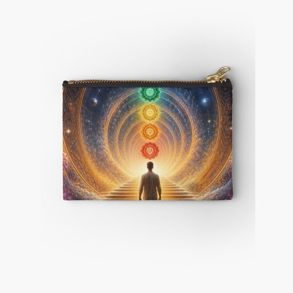 Item preview, Chakra Ascension Stairway • Seven Chakra Alignment • Cosmic Spiritual Awakening Art designed and sold by Aurora & Ink Artworks .